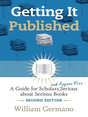 cover image of Getting It Published